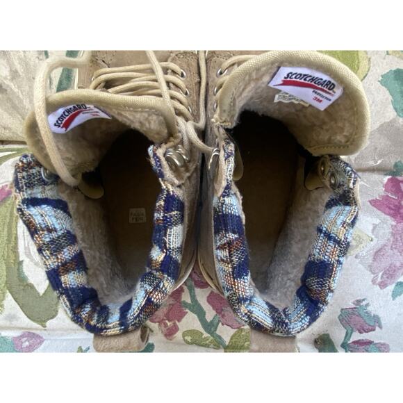 Vans Women's Tan High-Top Sneakers - Picture 7 of 8